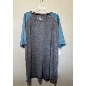 NWT Men’s Raw Yarn Industries Dri-Fit Short Sleeve Tee T-Shirt, size 5X